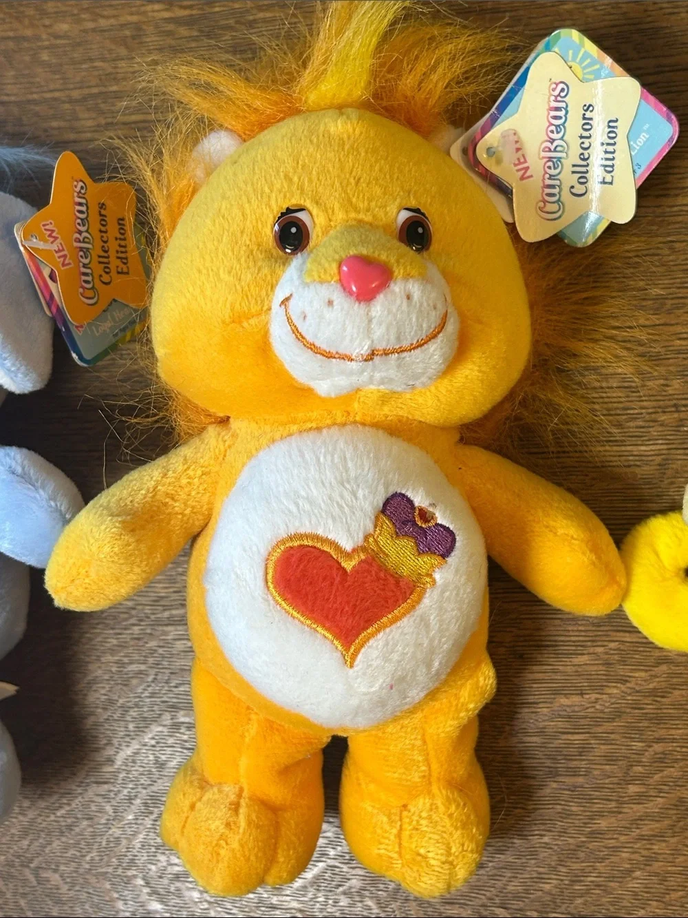 Y2K Vintage Care Bear Cousins bundle of 7 collectible soft plush 8-9” 2 with tag